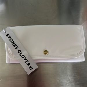 Stoney Clover lane Blanc trifold wallet